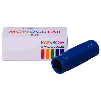 Монокуляр Levenhuk Rainbow 8x25 Blue Wave - 6