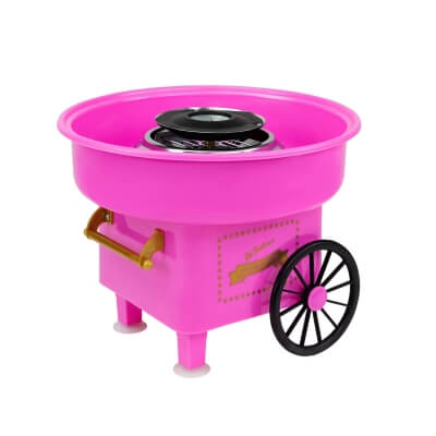 Аппарат для приготовления сахарной ваты Cotton Candy M07, розовый-1
