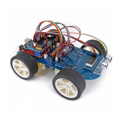 Набор для моделирования Ардуино (Arduino) 4WD Smart Car-5