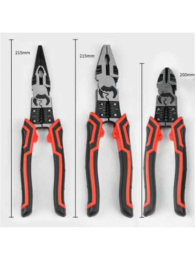 Набор многофункциональных инструментов The pliers trio (пассатижи, плоскогубцы, бокорезы)-2