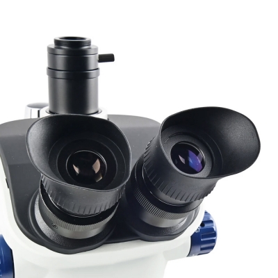 Тринокулярный микроскоп Kaisi TX-350E V1.1 с подсветкой-6