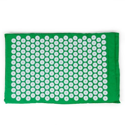 Массажный акупунктурный коврик EcoRelax, зеленый-3