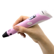3D ручка RP100B розовая